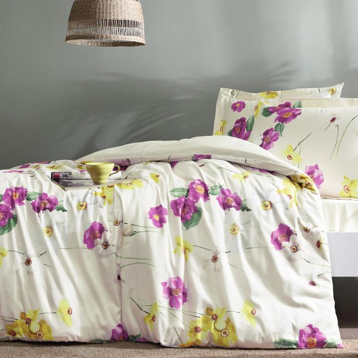 Постільна білизна Tivolyo Home сатин (Nolita Cift, 200х220)